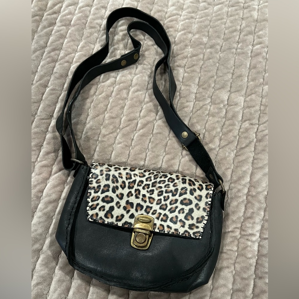 Leopard One-shoulder Purse